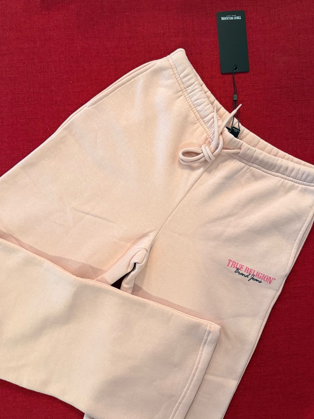True Religion Light PINK Sweatpants BRAND NEW SZ XS